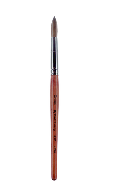Chisel Kolinsky Acrylic Brush Round #12