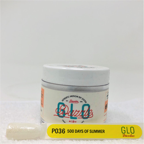 Dazzles GLO Dip Powder 2-oz | P036 500 Days of Summer