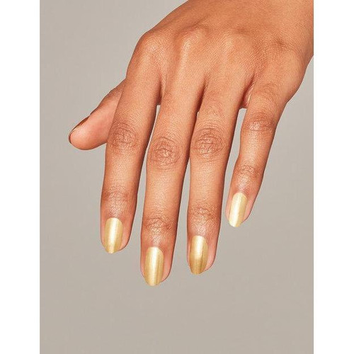 OPI GelColor & Lacquer Combo | This Gold Sleighs Me (HRM05)