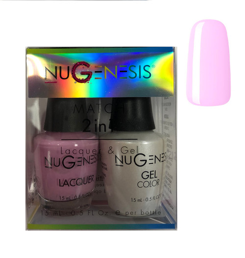 NUGENESIS Gel & Lacquer Combo |NU 77 Quiet Time