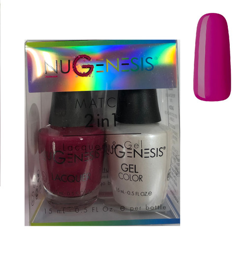 NUGENESIS Gel & Lacquer Combo |NU 84 Starlet