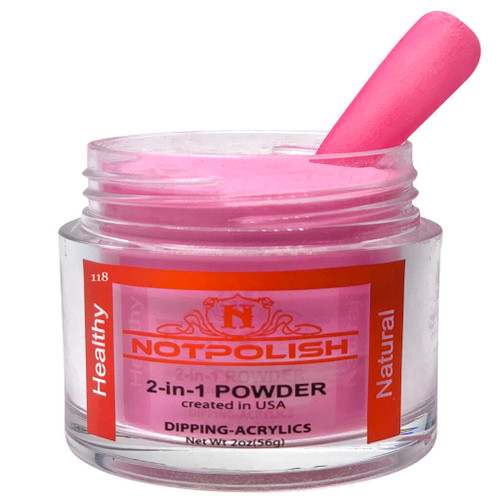NotPolish Dip & Dap Powder 2 oz | OG Collection | OG 118 MELROSE