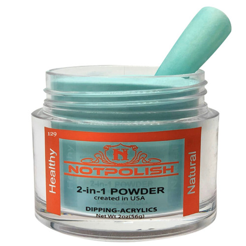 NotPolish Dip & Dap Powder 2 oz | OG Collection | OG 129 MINT CRUSH