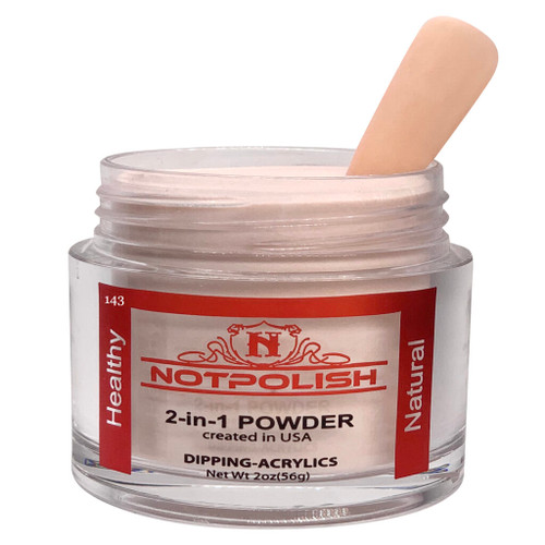 NotPolish Dip & Dap Powder 2 oz | OG Collection | OG 143 FIRST NUDE