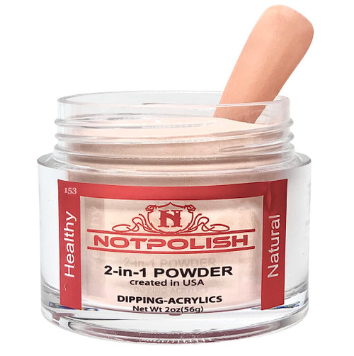 NotPolish Dip & Dap Powder 2 oz | OG Collection | OG 153 TOUCH OF LIP