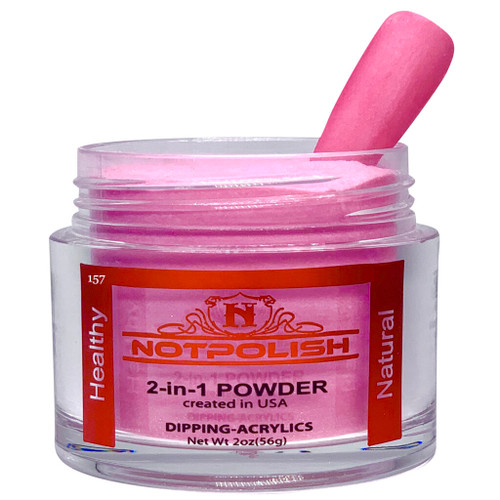 NotPolish Dip & Dap Powder 2 oz | OG Collection | OG 157 MORE THEN PINK