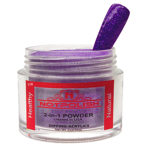 NotPolish Dip & Dap Powder 2 oz | OG Collection | OG 178 PURPLE KISSES