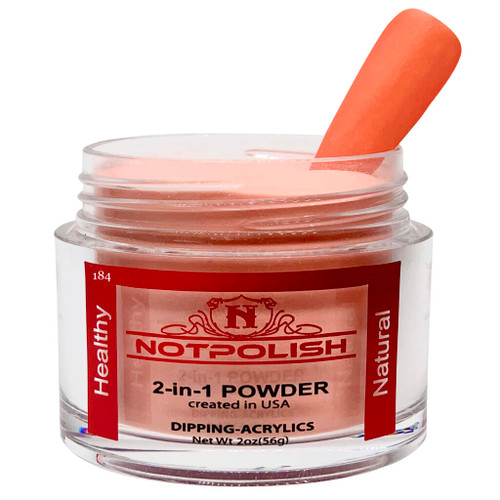 NotPolish Dip & Dap Powder 2 oz | OG Collection | OG 184 CANDIED PEACH