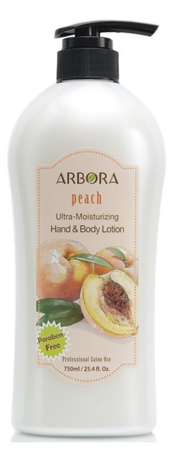 ARBORA Hand & Body Lotion | PEACH | 25.4OZ/750ML