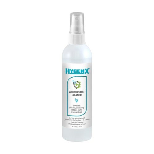 Thoroughly clean and condition all whiteboard dry erase surfaces ensuring pristine clean with no ghosting or shadowing.