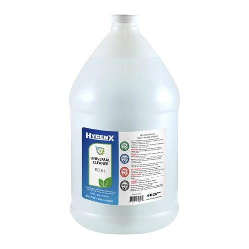 HygenX Universal Cleaner is the ultimate cleaning solution, free of harsh chemicals and fumes, ideal for all your screens, instrument panels, glasses, jewelry and more!