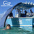 Sebba Shade 8 x 12 ft. Blue Sun Shade f\/Boats 26'+ [SS8X12BLU]