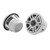 JL Audio M6 Series 8.8" Marine Coaxial Speakers w\/Gloss White Sport Grille - M6-880X-S-GwGw [010-03078-00]