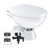 Commodore Quiet Flush Electric Toilet - Rear Macerator w\/Solenoid Valve - Regular Size [CM3RMT]
