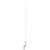 Scout 3' Stainless VHF Whip 3dB w\/Bracket f\/Sailboats - No Cable [PF AN NVHF00012T]