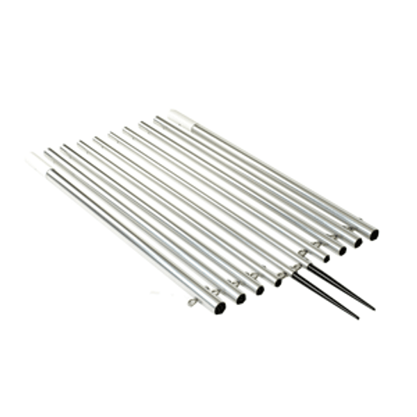 Lee's 18.5' Bright Silver Standard Poles f\/ Sidewinder [AP3918]