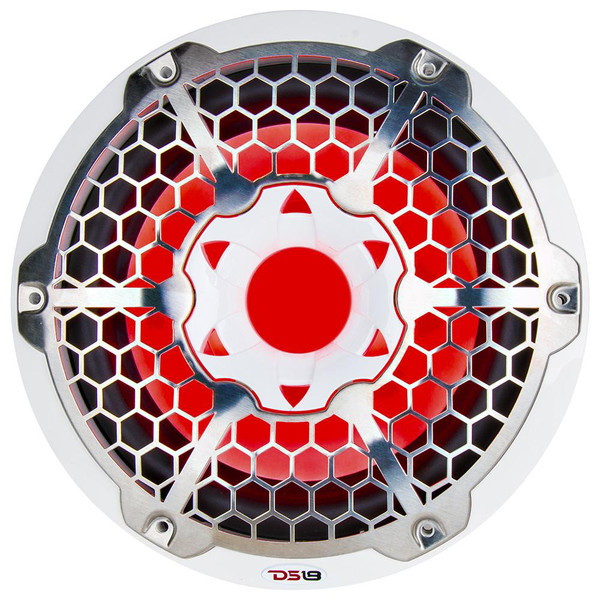 DS18 HYDRO 10" Subwoofer w\/RGB Lights - 600W - White [NXL-10SUB]