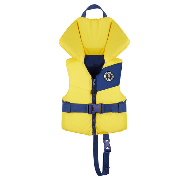 Mustang Lil' Legends Child Foam Vest - Yellow\/Navy [MV3556-844-0]