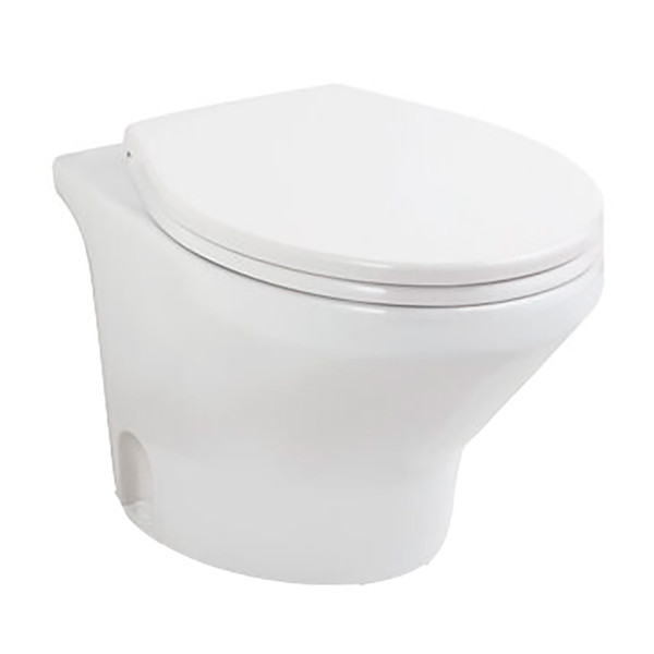 Thetford Compass Touch Toilet - Low, White - 12V [T-COM012PW\/TSFT\/NA]