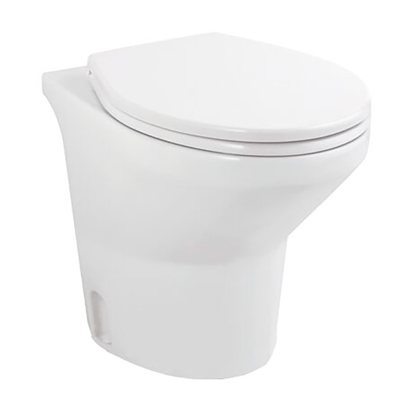 Thetford Compass Touch Toilet - High, White - 24V [T-COM024NW\/TSFT\/NA]