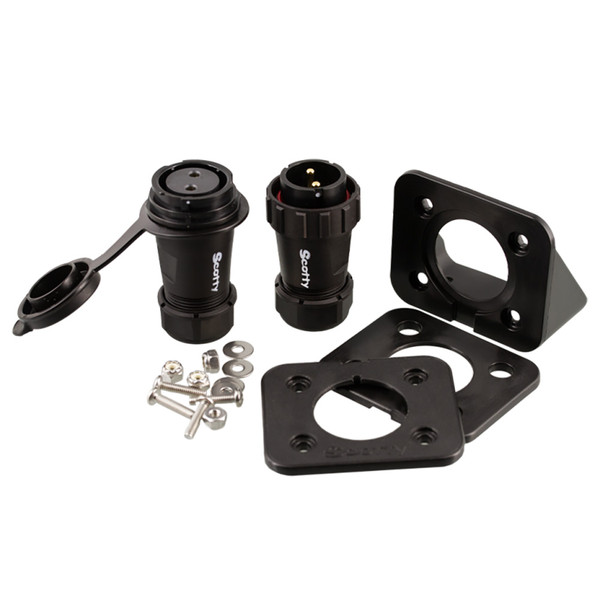 Scotty 2121 Marine Grade Plug  Socket - 12V [2121]