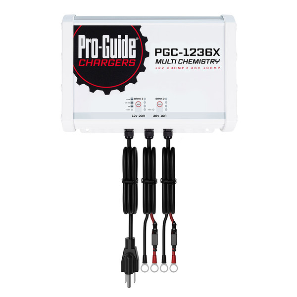 Pro-Guide 2 Bank On-Board Battery Charger - (1) 12V \/ (1) 36V - 30-Amp [PGC-1236X]