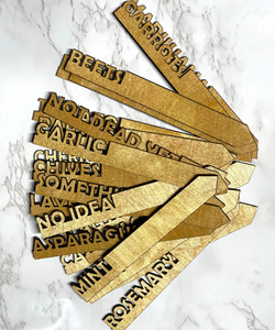 30-Piece Garden Stakes Set