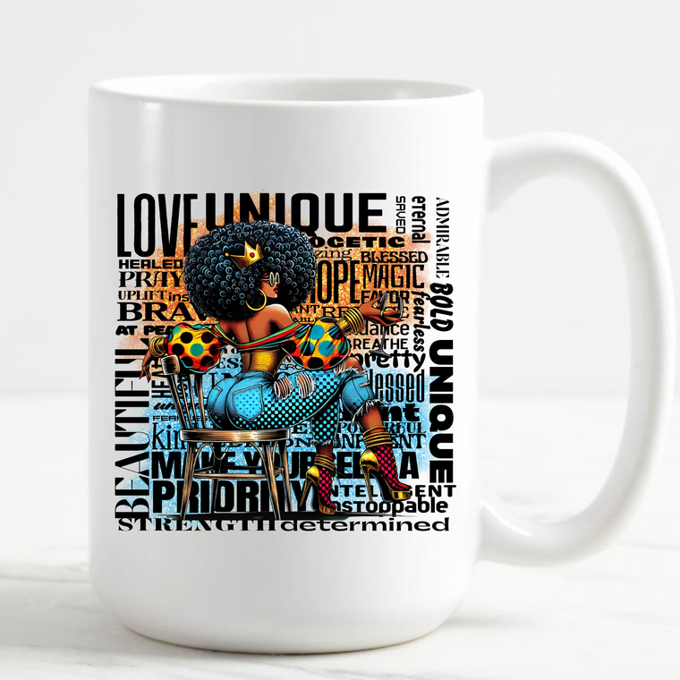 Unique Queen PunkRck Mug