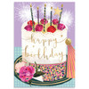 Strawberry Cake | Birthday Greeting Card | LOUISE TILLER