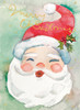 Watercolor Santa | Holiday Greeting Card | CARTE