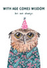 Wisdom | Birthday Greeting Card | ROSIE MADE A THING