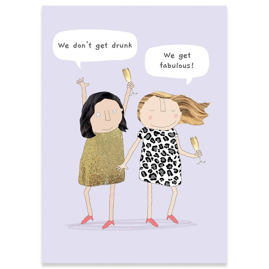 Get Fabulous | Birthday Greeting Card | ROSIE MADE A THING