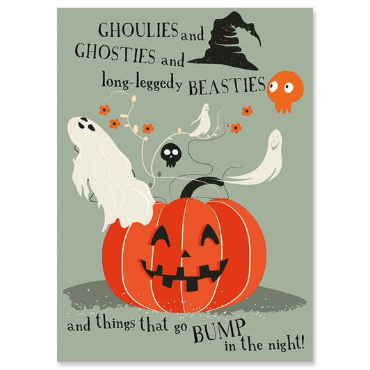 Ghosties | Halloween Greeting Card | J&M MARTINEZ