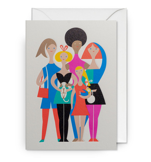 Girls | Friendship Greeting Card | LAGOM