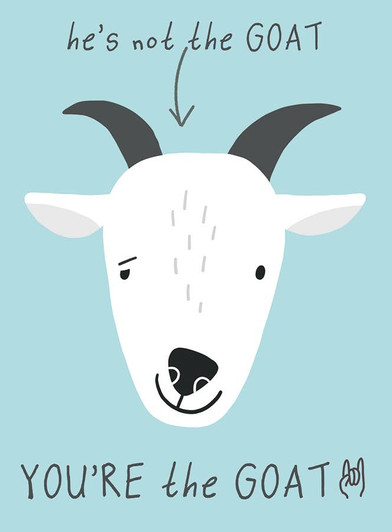 Goat | Birthday Greeting Card | CARTE