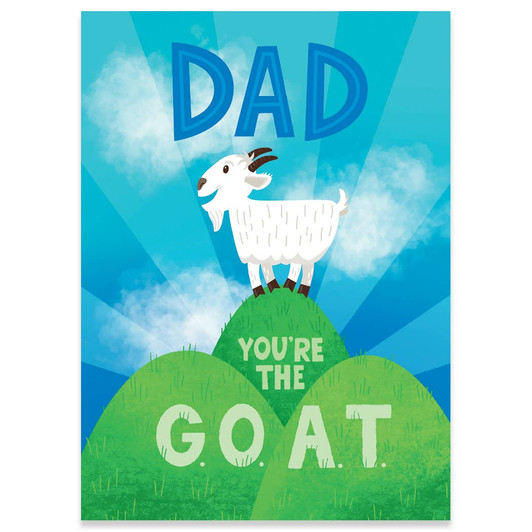 Goat | Father's Day Greeting Card | CARTE (CCS385)
