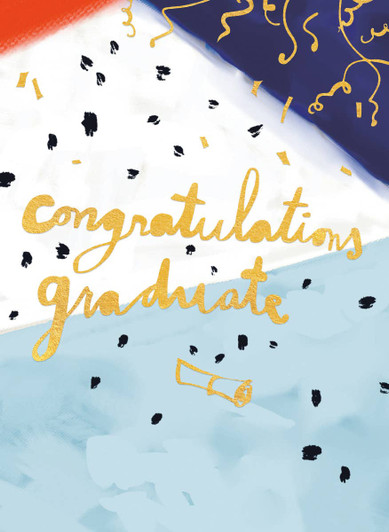 Grad Brushy | Graduation Greeting Card | CARTE