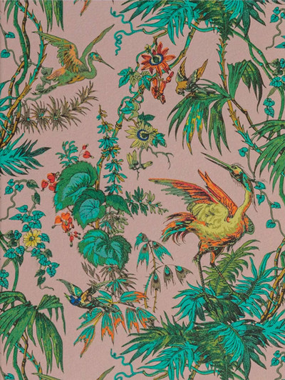 Green On Pink | Blank Greeting Card | LAGOM