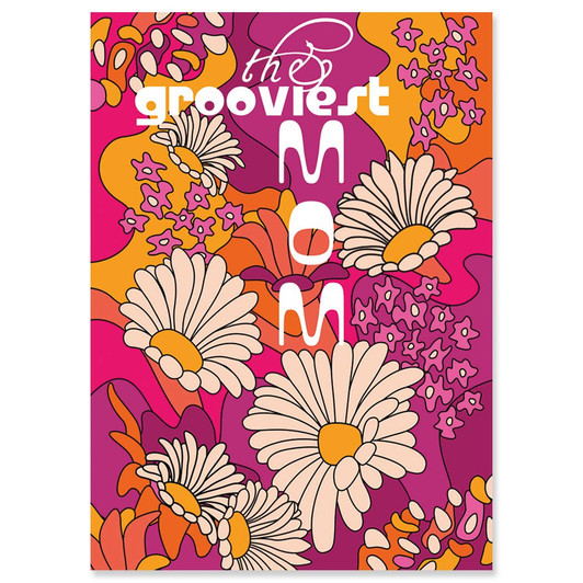Groovy Mom | Mother's Day Greeting Card | J&M MARTINEZ