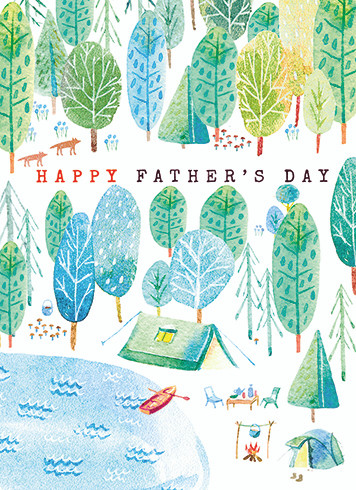 Happy Camper | Father's Day Greeting Card | J&M MARTINEZ
