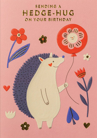Hedge-Hug | Birthday Greeting Card | LAGOM