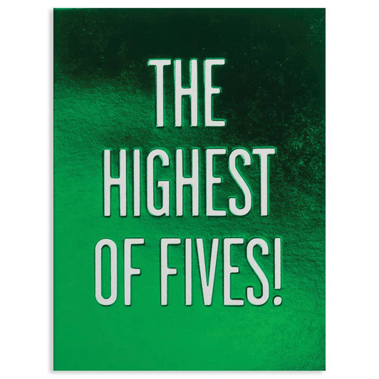 Highest Of Fives | Congratulations Greeting Card | LAGOM