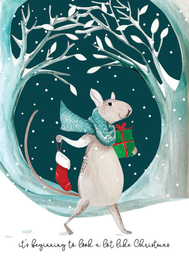 It's Beginning To Look | Holiday Greeting Card | CARTE