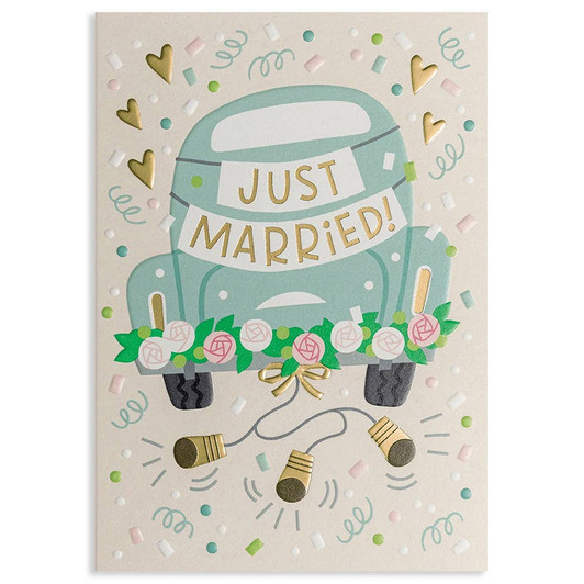 Just Married | Wedding Greeting Card | LAGOM