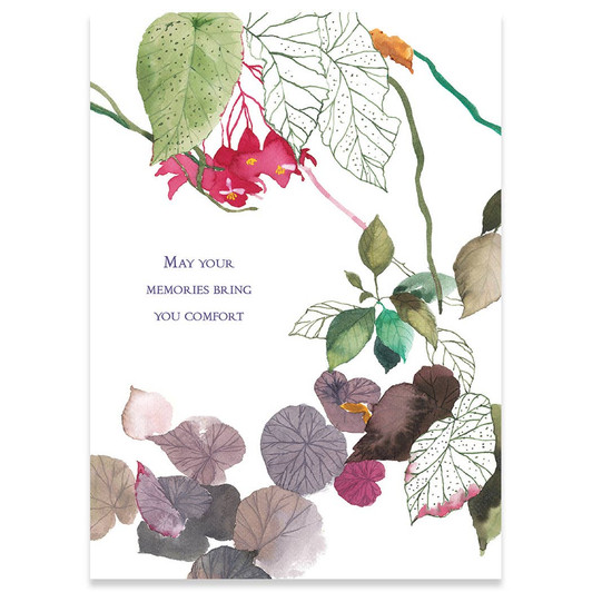 Kamtieng Bloom | Sympathy Greeting Card | CARTE