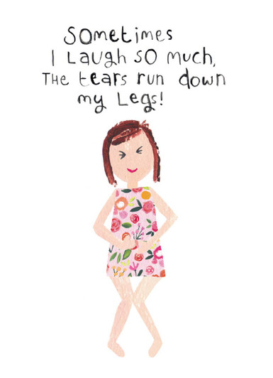 Laugh | Any Occasion Greeting Card | CARTE