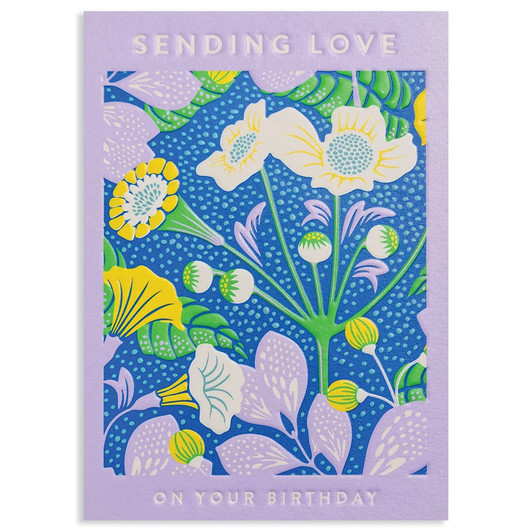 Lavender | Birthday Greeting Card | LAGOM