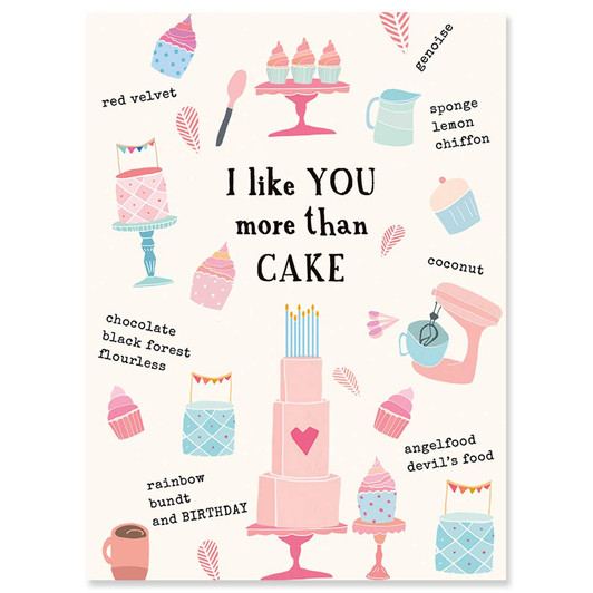 Little Cakes | Birthday Greeting Card | J&M MARTINEZ