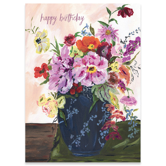 A Bouquet For Jessica | Birthday Greeting Card | CARTE