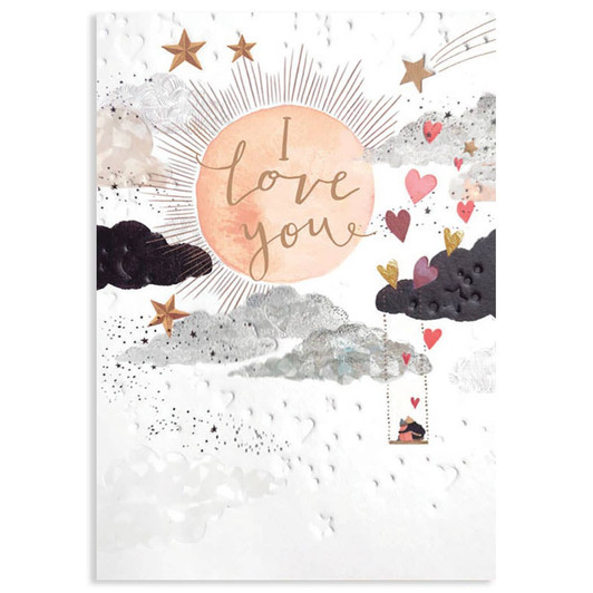 Love Cloud | Valentine's Day Greeting Card | LOUISE TILLER